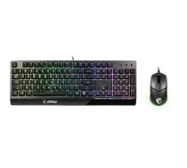 MSI | Vigor GK30 COMBO | Keyboard and Mouse Set | Wired | RGB LED light | US|Vigor GK30 COMBO US