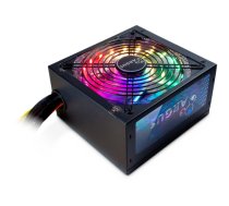 Power Supply INTER-TECH Argus RGB, 80PLUS Bronze, 500W, Retail, 1x140 Fan, 1x20+4Pin, 4+4Pin, 1xPCI-e 6+2Pin, 4x4Pin (Molex), 4xSATA, 1xFDD, rev 2.0|RGB-500_II