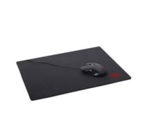 Gembird | MP-GAME-M | natural rubber foam + fabric | Gaming mouse pad, medium | Gaming mouse pad | 250x350x3 mm | Black|MP-GAME-M