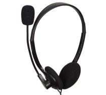 Gembird | Stereo headset | MHS-123 | Built-in microphone | 3.5 mm | Black|MHS-123