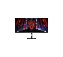 Xiaomi | G34WQi | 34 " | WQHD | 21:9 | 180 Hz | 1 ms | 3440 x 1440 pixels | 350 cd/m² | HDMI ports quantity 2 | Black | Warranty 24 month(s)|ELA5454EU
