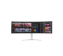 LG 49WQ95C-W 49“ UltraWide Curved LED Monitor 5120x1440/400cd/m2/5ms/ HDMI USB Type C Display Port | LG | Monitor | 49WQ95C-W | 49 " | IPS | QHD | 32:9 | 144 Hz | 5 ms | 5120 x     1440 | 400 cd/m² | HDMI ports quantity 2 | Silver | Warranty 36 month(s)|49WQ95C-W.AEU