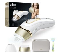 Braun Epilator | PL5152 Silk-expert Pro 5 | Bulb lifetime (flashes) 400.000 | Number of power levels 10 | Gold/White|PL5152