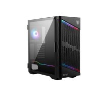 MSI | PC Case | MPG VELOX 100P AIRFLOW | Side window | Black | Mid-Tower | Power supply included No | ATX|MPG VELOX 100P AIRFLOW