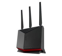 Asus | Wireless Wifi 7 Dual Band Gigabit Router | RT-BE86U | 802.11be | 6800 Mbit/s | Ethernet LAN (RJ-45) ports 5 | Mesh Support Yes | MU-MiMO No | 4G/5G | Antenna type External/Internal | 2|90IG08W0-MO9A0V