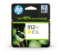 HP 912XL, High Capacity Yellow Ink Cartridge, 825 pages, for HP Officejet 8012, 8013, 8014, 8015 Officejet Pro 8020|3YL83AE