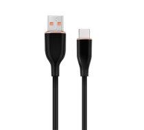 Cablexpert | Premium silicon Type-C USB charging and data cable, 1.5 m | CC-USB2S-AMCM-1.5M-BK|CC-USB2S-AMCM-1.5M-BK