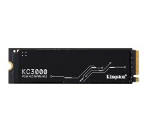 Kingston | SSD | KC3000 | 2048 GB | SSD form factor M.2 2280 | Solid-state drive interface PCIe 4.0 NVMe M.2 | Read speed 7000 MB/s | Write speed 7000 MB/s|SKC3000D/2048G