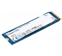 Kingston SSD | NV3 | 1000 GB | SSD form factor M.2 2280 | Solid-state drive interface PCIe NVMe Gen 4.0 (x4) | Read speed 6000 MB/s | Write speed 4000 MB/s|SNV3S/1000G