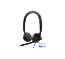 Dell | Headset | WH3024 | Built-in microphone | USB-C, USB-A | Black|520-BBDH