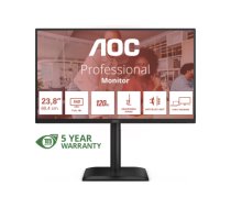 AOC | 24E4CV | 23.8 " | IPS | FHD | 16:9 | 120 Hz | 4 ms | 1920 x 1080 pixels | 300 cd/m² | Black|24E4CV