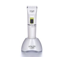 Adler | Hair clipper | AD 2827 | Cordless or corded | Number of length steps 4 | White|AD 2827
