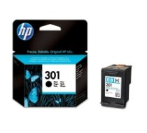 HP 301 Black Ink Cartridge, 190 pages, for HP Deskjet 1000, 1050, 2050, 3000, 3050|CH561EE