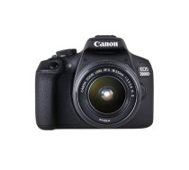 Canon | SLR Camera Kit | Megapixel 24.1 MP | Image stabilizer | ISO sensitivity (max) 12800 | Display diagonal 3.0 " | Wi-Fi | Video recording | APS-C | Black|2728C003