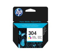 HP 304 Tri-color Original Ink Cartridge|N9K05AE#ABE