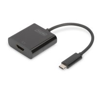 Digitus | USB Type-C to HDMI Adapter | DA-70852 | Black | USB Type-C | 0.15 m|DA-70852