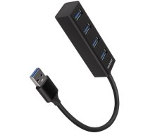 AXAGON Miniature metal four-port USB 3.2 Gen 1 hub | HUE-M1A|HUE-M1A