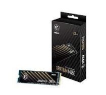 SSD|MSI|SPATIUM M450|1TB|M.2|PCIe Gen4|NVMe|3D NAND|Write speed 2400 MBytes/sec|Read speed 3400 MBytes/sec|2.15mm|TBW 350 TB|MTBF 1500000 hours|S78-440L0M0-P83|S78-440L0M0-P83