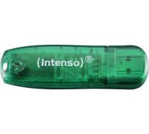 MEMORY DRIVE FLASH USB2 8GB/GREEN 3502460 INTENSO|3502460