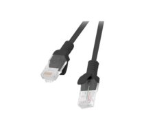 Lanberg | Patchcord CAT.6 UTP fluke passed | PCU6-10CC-0025-BK | 0.25 m | Black|PCU6-10CC-0025-BK