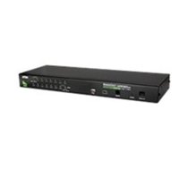 Aten | 16-Port PS/2-USB VGA KVM Switch with Daisy-Chain Port and USB Peripheral Support | CS1716A|CS1716A-AT-G
