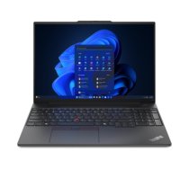 Lenovo | ThinkPad E16 | Black | 16 " | IPS | WUXGA | 1920 x 1200 pixels | Anti-glare | AMD Ryzen 5 | 7535HS | 16 GB | SO-DIMM DDR5 | Solid-state drive capacity 512 GB | AMD Radeon     660M Graphics | Windows 11 Pro | 802.11ax | Bluetooth version 5.3 | Keyboar|21M50023MH