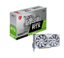 Graphics Card|MSI|NVIDIA GeForce RTX 3050|8 GB|GDDR6|128 bit|1xDVI-D|1xHDMI|1xDisplayPort|3050VEN2XXSWHI8GOC|GEFORCE 3050 VENTUS 2X XS WHITE 8G OC