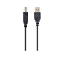 CABLE USB2 AM-BM 3M/BLACK CCP-USB2-AMBM-10 GEMBIRD|CCP-USB2-AMBM-10