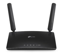 TP-LINK | 4G LTE Router | Archer MR200 | 802.11ac | 300+433 Mbit/s | 10/100 Mbit/s | Ethernet LAN (RJ-45) ports 3 | Mesh Support No | MU-MiMO No | 4G | Antenna type 2xDetachable antennas|Archer MR200