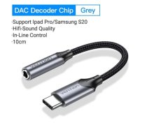 ADAPTER USB-C TO AUDIO 3.5MM/0.1M BGMHA VENTION|BGMHA
