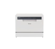 Candy | Dishwasher | CP 6E51LW | Table | Width 55 cm | Number of place settings 6 | Number of programs 5 | Energy efficiency class E | White|CP 6E51LW