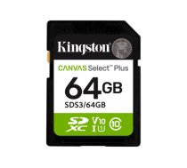 KINGSTON 64GB SDXC Canvas Select Plus|SDS3/64GB