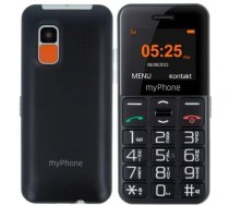 myPhone Halo Easy | Black | 1.77 " | TFT | 24 MB | 32 MB | Single SIM | Bluetooth | Main camera resolution 0.3 MP | 1000 mAh|TEL000347