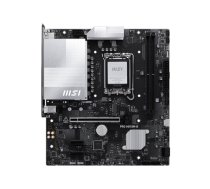 MSI PRO H810M-B | Processor family Intel H810 | Processor socket LGA1851 | DDR5 | Supported hard disk drive interfaces SATA, M.2 | Number of SATA connectors 4|PRO H810M-B