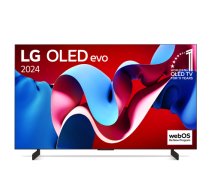 TV Set|LG|42"|OLED/4K/Smart|3840x2160|Wireless LAN|Bluetooth|webOS|Black|OLED42C41LA|OLED42C41LA