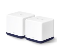 Mercusys | AC1900 Whole Home Mesh Wi-Fi System | Halo H50G (2-Pack) | 802.11ac | 600+1300 Mbit/s | Ethernet LAN (RJ-45) ports 3 | Mesh Support Yes | MU-MiMO Yes | No mobile broadband|Halo H50G(2-pack)