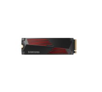 Samsung | 990 PRO with Heatsink | 4000 GB | SSD form factor M.2 2280 | Solid-state drive interface M.2 NVME | Read speed 7450 MB/s | Write speed 6900 MB/s|MZ-V9P4T0GW