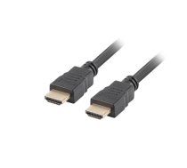 Lanberg | HDMI V1.4 Cable CCS | CA-HDMI-11CC-0010-BK | 1 m | Black|CA-HDMI-11CC-0010-BK