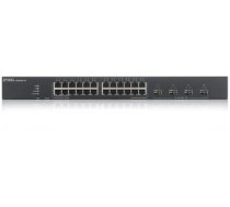 ZYXEL XGS1930-28, 28 PORT SMART MANAGED SWITCH, 24X GIGABIT COPPER AND 4X 10G SFP+, HYBIRD MODE, STANDALONE OR NEBULAFLEX CLOUD|XGS1930-28-EU0101F