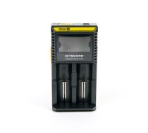 BATTERY CHARGER 2-SLOT/D2 EU NITECORE|D2EU