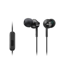 Sony In-ear Headphones EX series, Black | Sony | MDR-EX110AP | In-ear | Black|MDREX110APB.CE7