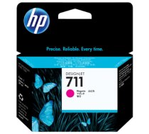 HP 711 Magenta Ink Cartridge, 29ml, for HP DesignJet T120, T520|CZ131A