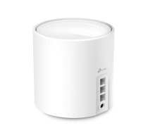 TP-LINK | AX3000 Whole Home Mesh WiFi 6 Unit | Deco X50 (1-pack) | 802.11ax | 574+2402 Mbit/s | Ethernet LAN (RJ-45) ports 3 | Mesh Support Yes | MU-MiMO Yes | No mobile broadband | Antenna type Internal|DECO X50(1-PACK)