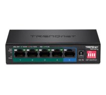 TRENDNET 5-Port Gigabit PoE+ Switch 60W|TPE-TG51G