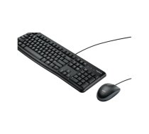 Logitech | Desktop MK120 | Wired keyboard | USB | Mouse included | US | Black|920-002562