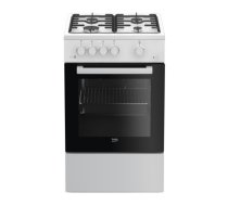 BEKO Gas Cooker FSG52020FW, Width 50 cm, White|FSG52020FW