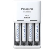 Panasonic | Battery Charger | ENELOOP K-KJ51MCD04E | AA/AAA|KroK-KJ51MCD04E