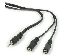 CABLE AUDIO SPLITTER 3.5MM/5M BLACK CCA-415 GEMBIRD|CCA-415