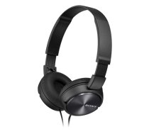 Sony | ZX series | MDR-ZX310AP | Wired | On-Ear | Microphone | Black|MDRZX310APB.CE7