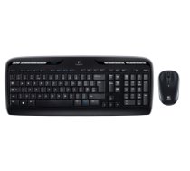 Logitech MK330 | Keyboard and Mouse Set | Wireless | Mouse included | US International | Black|920-003989